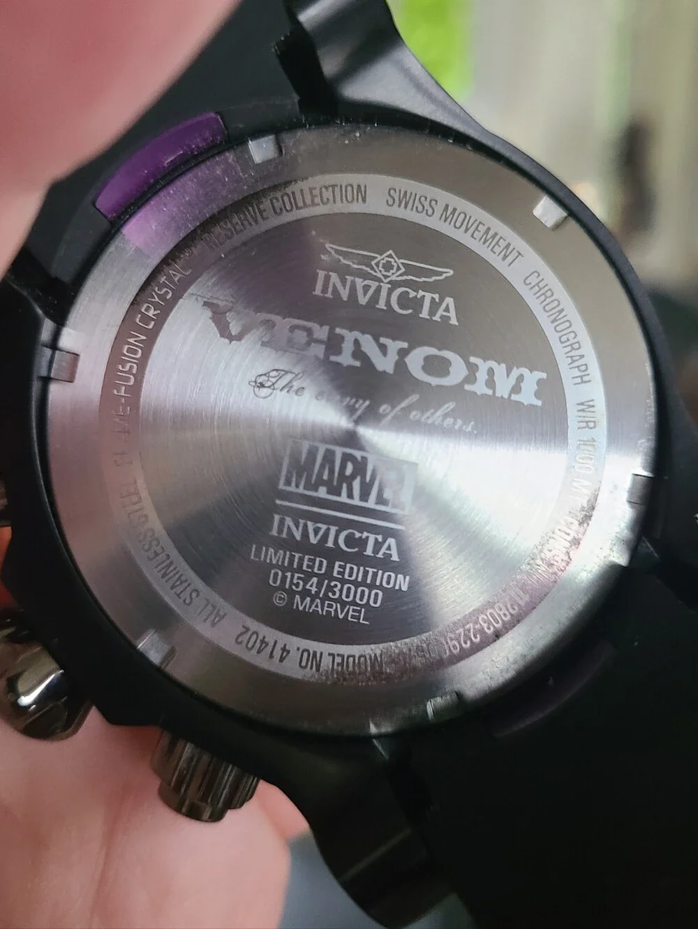 INVICTA MARVEL BLACK PANTHER WATCH!